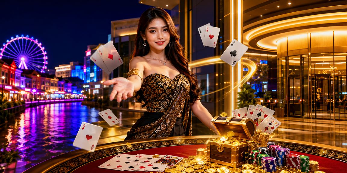 Suasana permainan kad gaya Malaysia di Melaka dengan dealer profesional