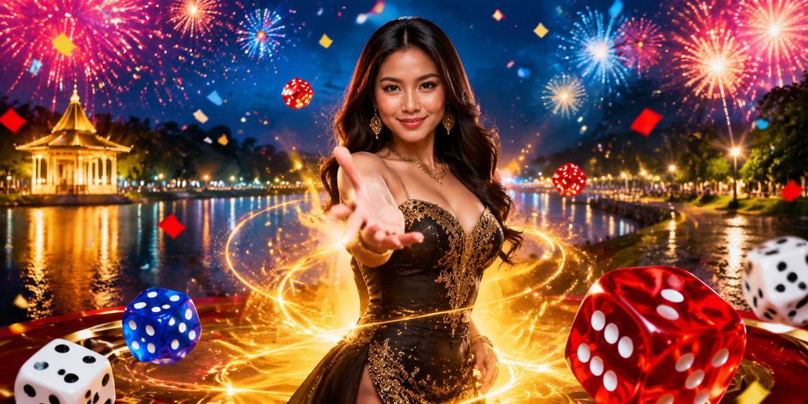 Permainan dadu gaya Malaysia dalam suasana kasino yang selamat